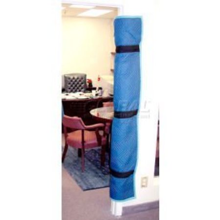 AMERICAN MOVING SUPPLIES American Moving Supplies Padded Blue Quilted Fabric Door Jamb Protector FC1005 FC1005